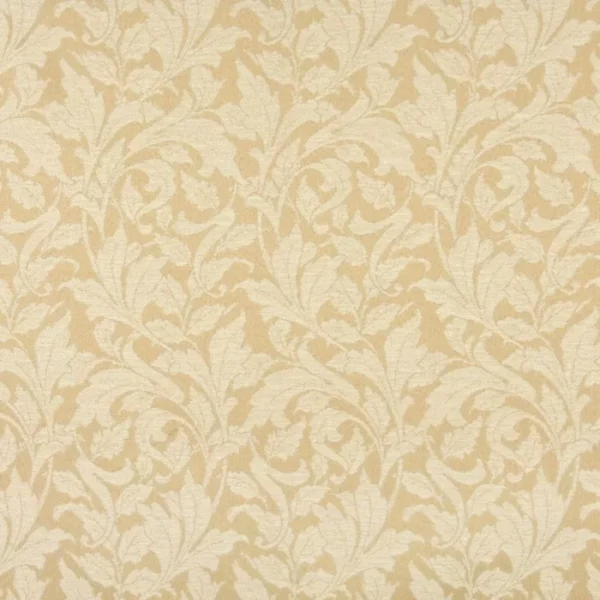 Charlotte Fabrics 6601 Sand/Leaf upholstery fabric swatch for sample-first furniture planning