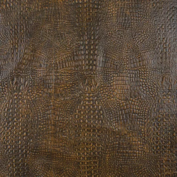 Charlotte Fabrics Caiman Saddle upholstery fabric swatch for sample-first furniture planning