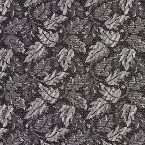 Charlotte Fabrics 6700 Onyx/Leaf upholstery fabric swatch for sample-first furniture planning