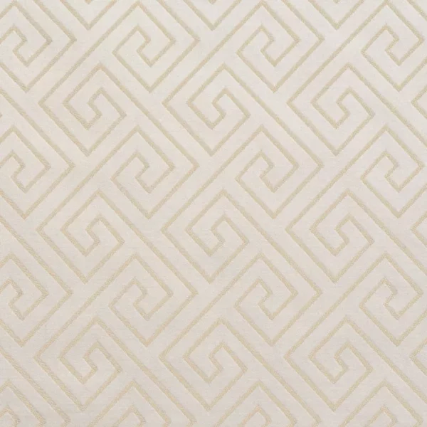 Charlotte Fabrics D178 Ivory Greek Key upholstery fabric swatch for sample-first furniture planning