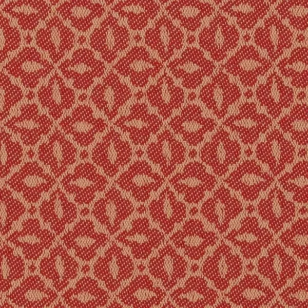 Charlotte Fabrics 6614 Ruby/Mosaic upholstery fabric swatch for sample-first furniture planning