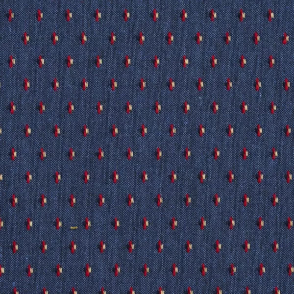 Charlotte Fabrics 5831 Patriot Dot upholstery fabric swatch for sample-first furniture planning