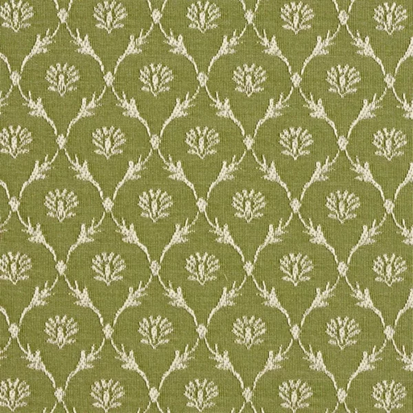 Charlotte Fabrics 2640 Fern/Trellis upholstery fabric swatch for sample-first furniture planning