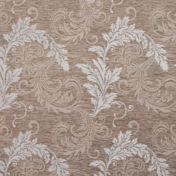 Charlotte Fabrics 1664 Sand Leaf upholstery fabric swatch for sample-first furniture planning