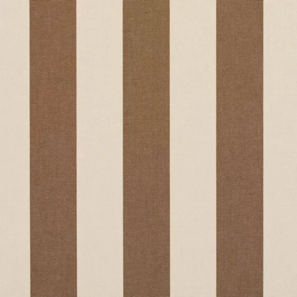 Charlotte Fabrics 9545 Khaki Stripe upholstery fabric swatch for sample-first furniture planning