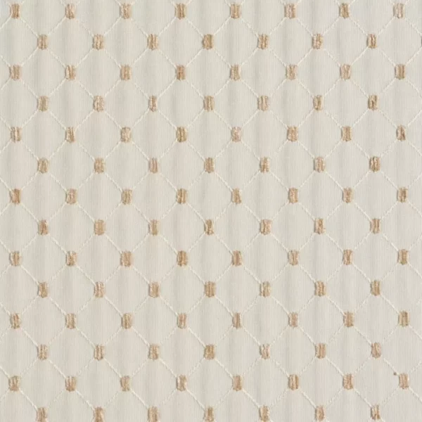 Charlotte Fabrics 2647 Oyster/Diamond upholstery fabric swatch for sample-first furniture planning
