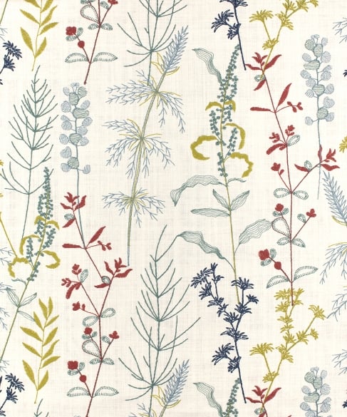 Alexandra Brooke GARDEN upholstery fabric swatch