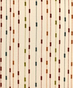 Writing upholstery fabric swatch
