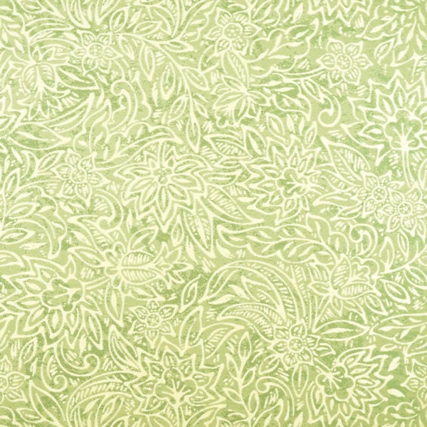 Green upholstery fabric