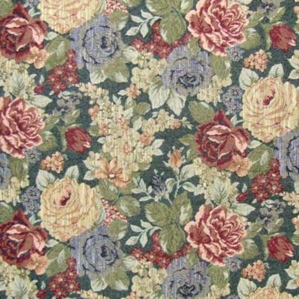 Red upholstery fabric