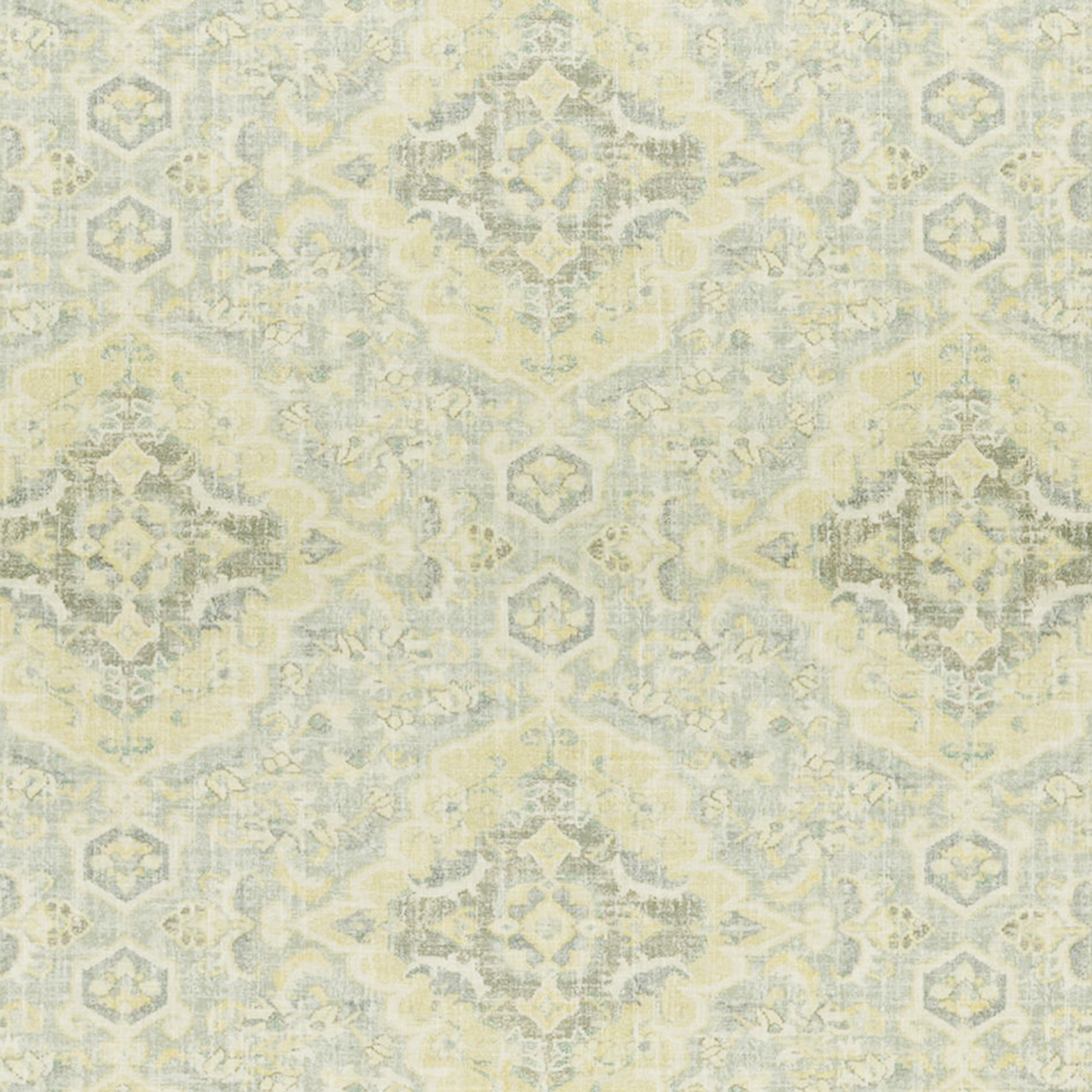 Yellow upholstery fabric