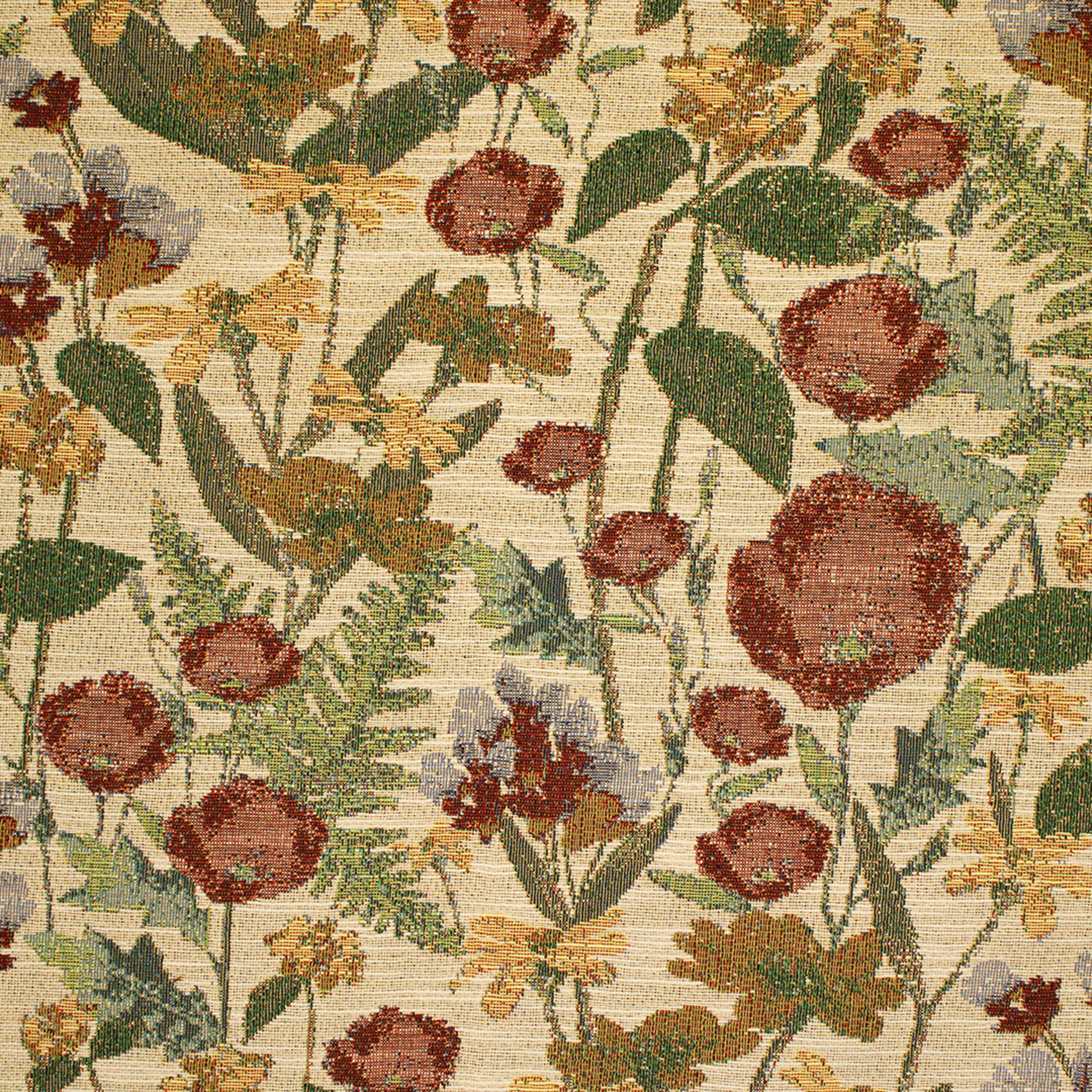 Yellow upholstery fabric