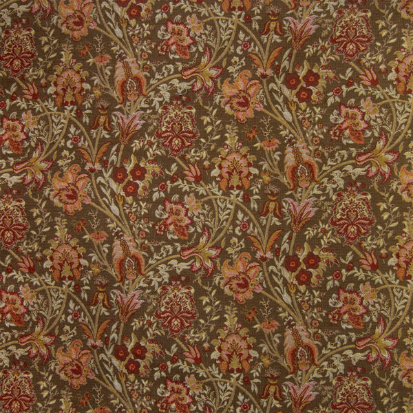 Red upholstery fabric