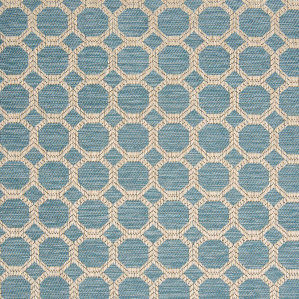 Greenhouse Fabrics B8301 Teal upholstery fabric swatch for sample-first furniture planning
