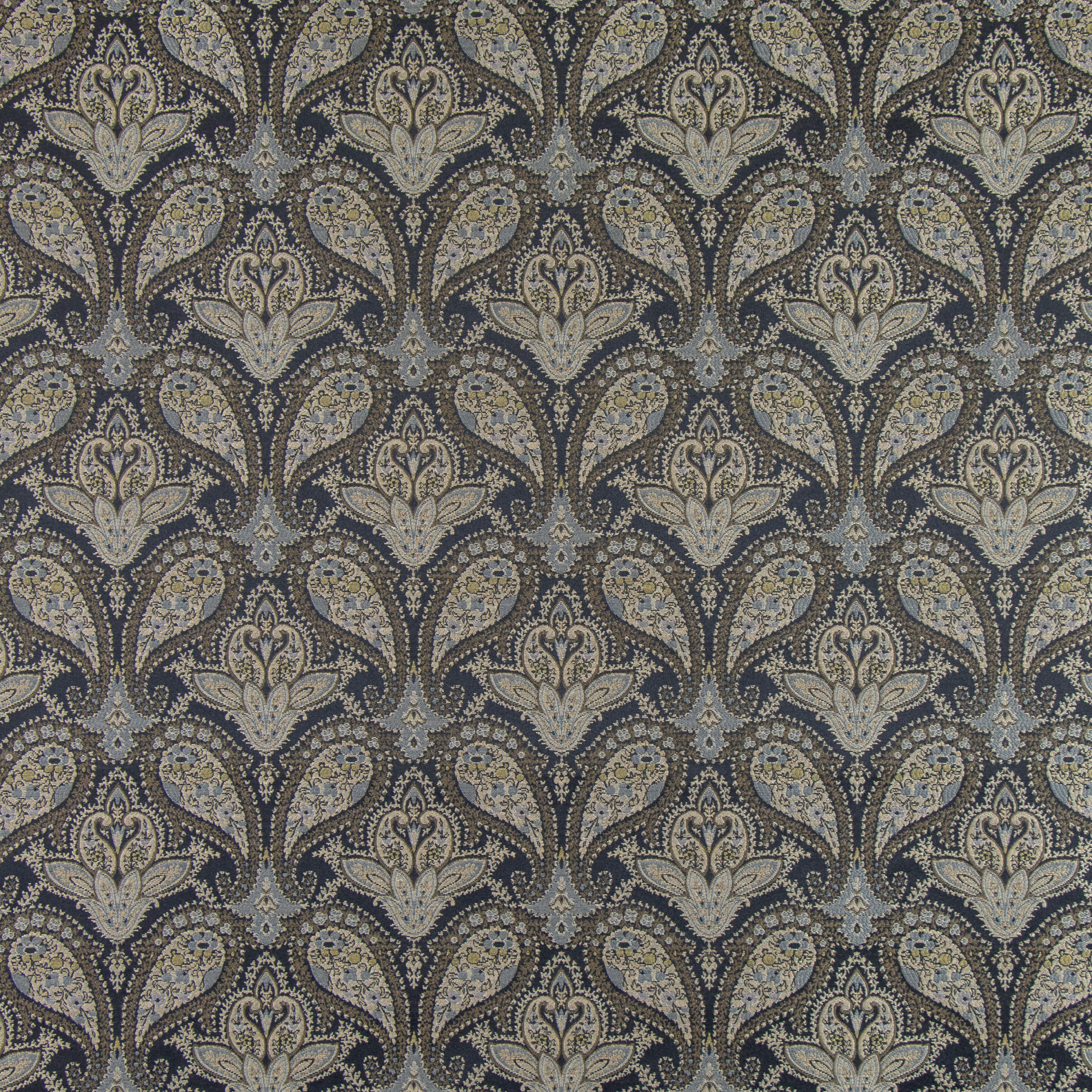 Black upholstery fabric