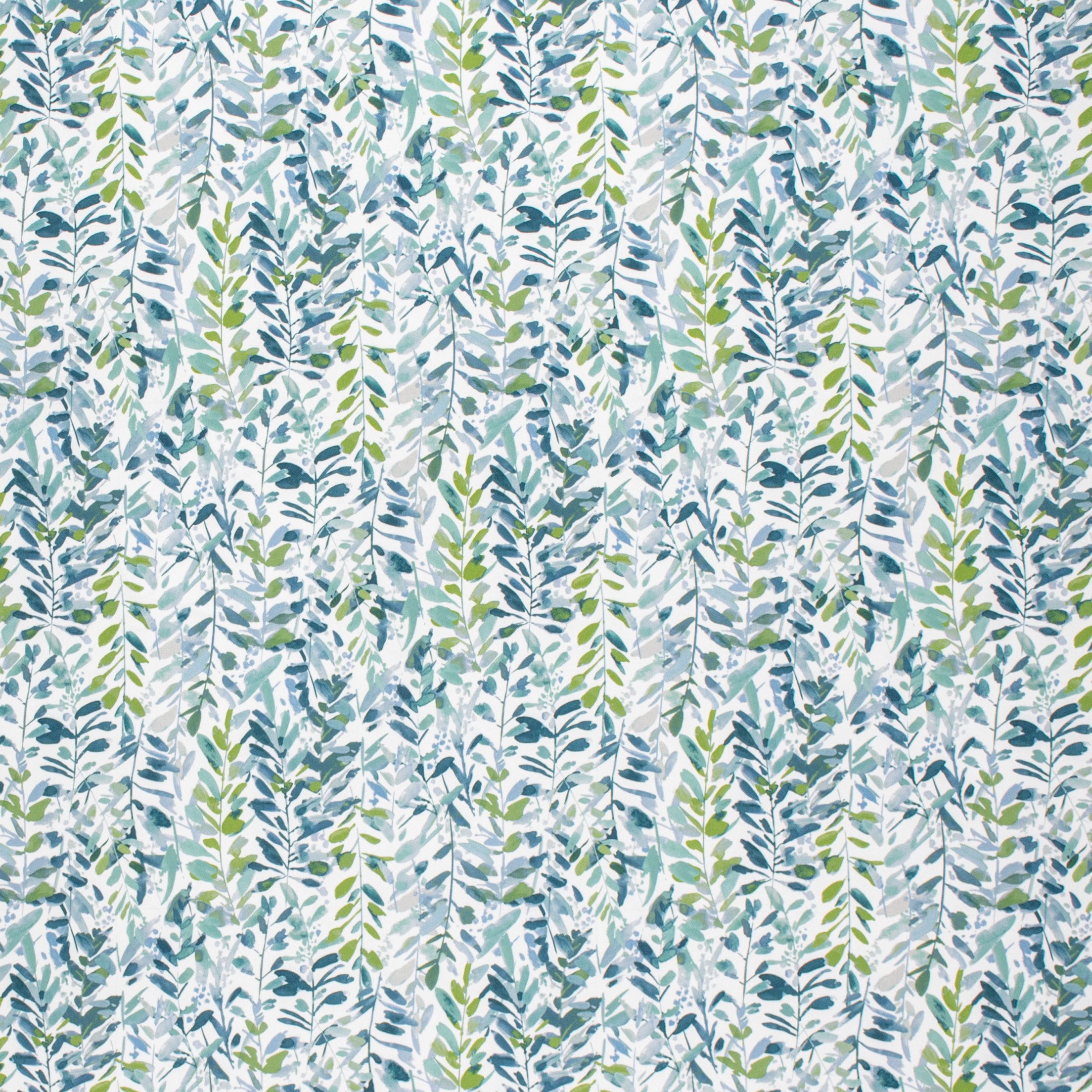 Teal upholstery fabric