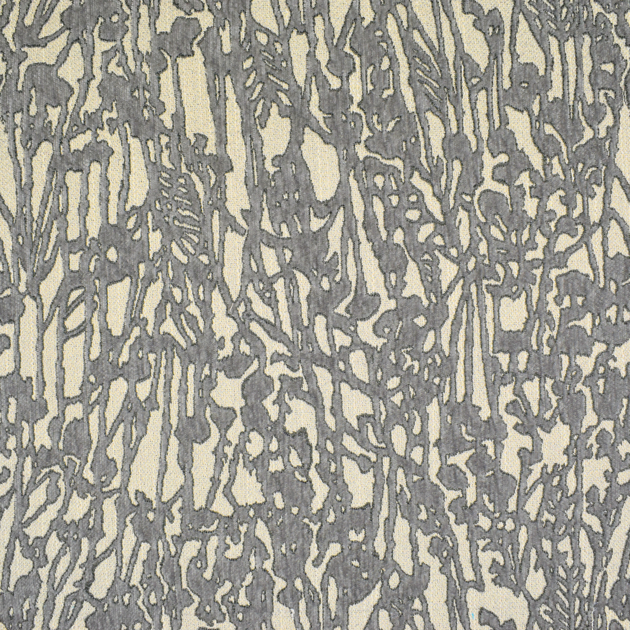 Gray upholstery fabric
