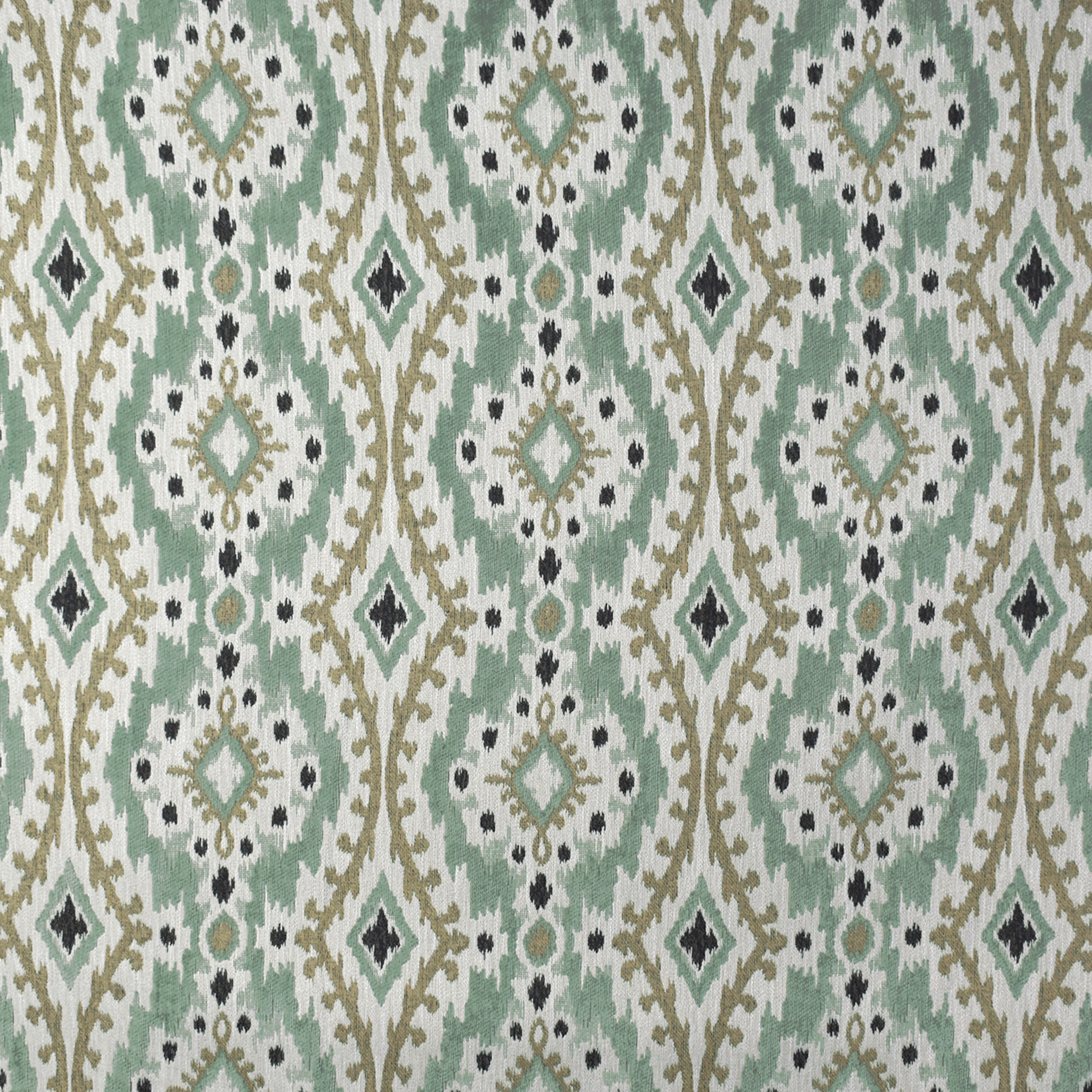 Green upholstery fabric
