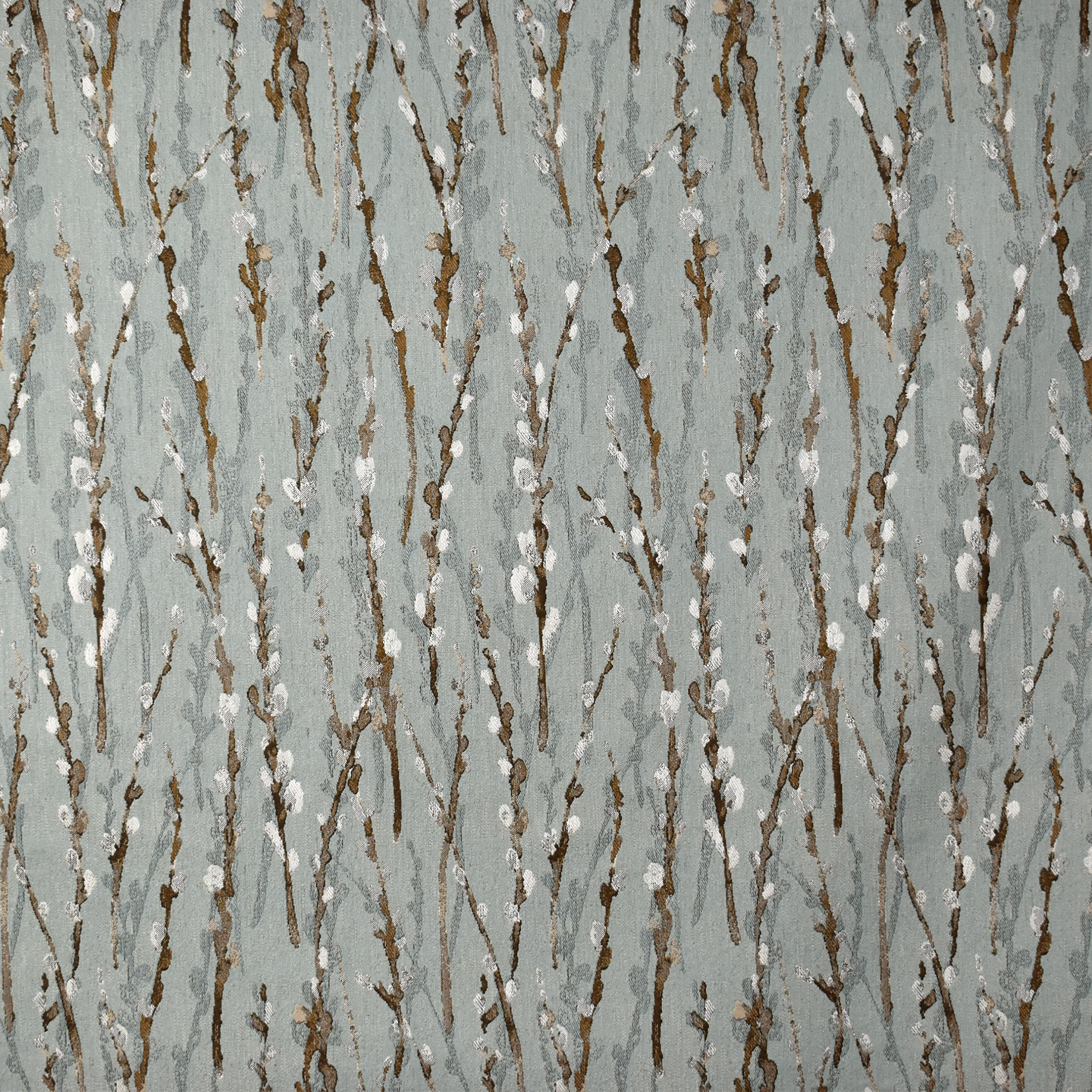 Blue upholstery fabric