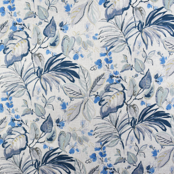 Greenhouse Fabrics F2250 Indigo upholstery fabric swatch for sample-first furniture planning