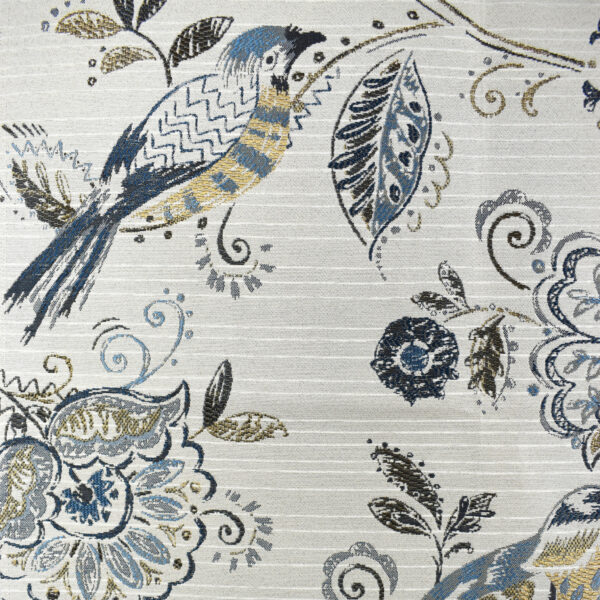 Greenhouse Fabrics F2260 Indigo upholstery fabric swatch for sample-first furniture planning