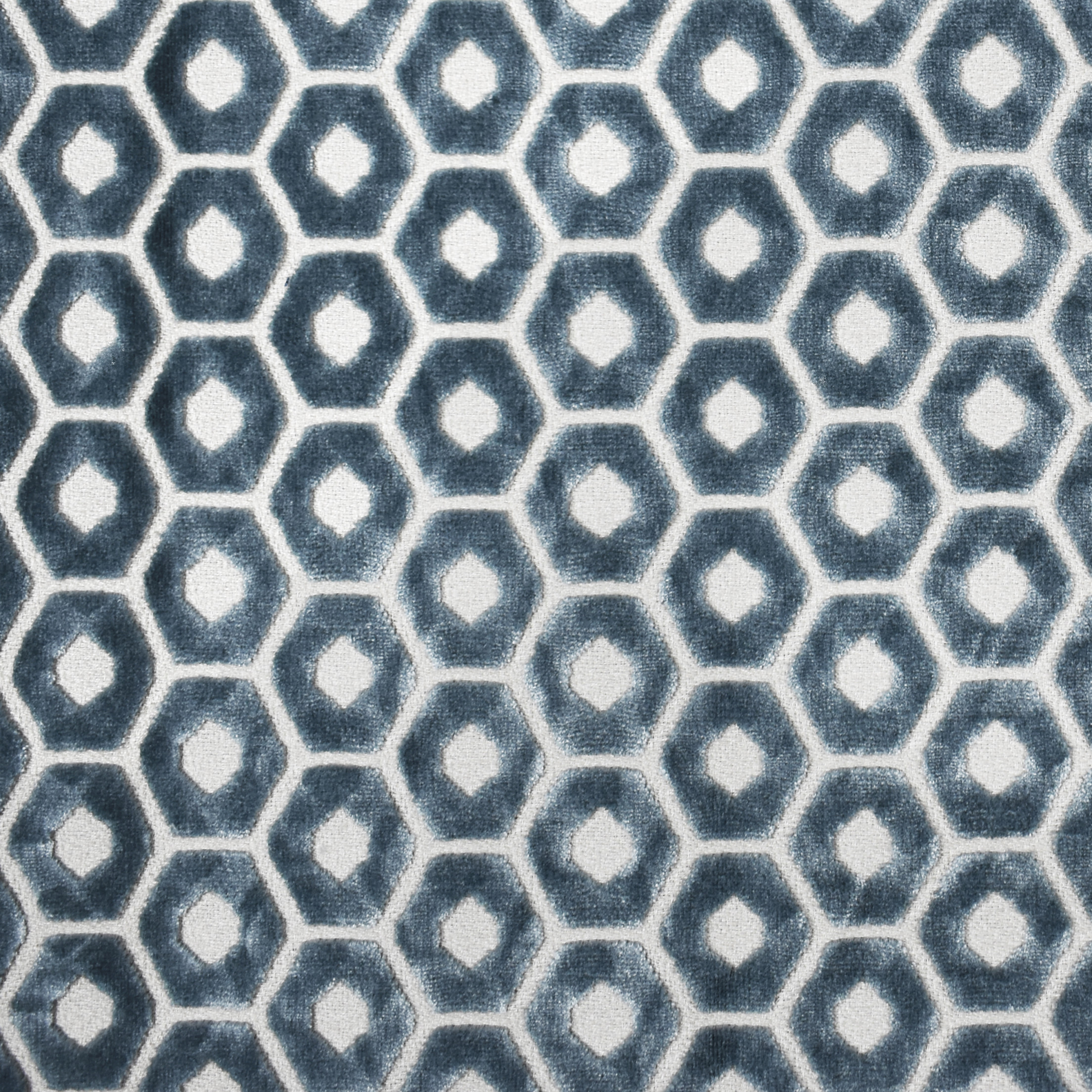 Blue upholstery fabric