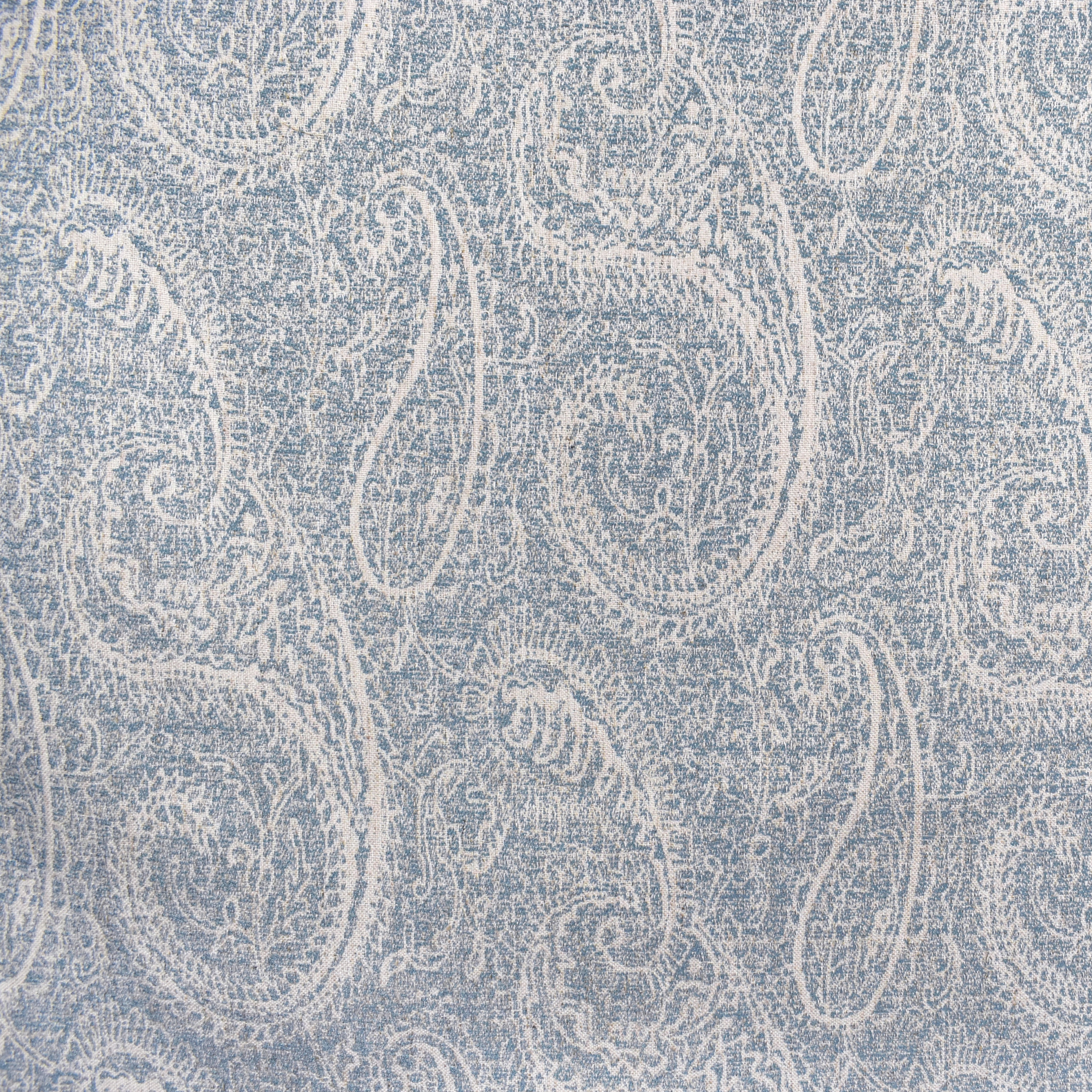 Blue upholstery fabric