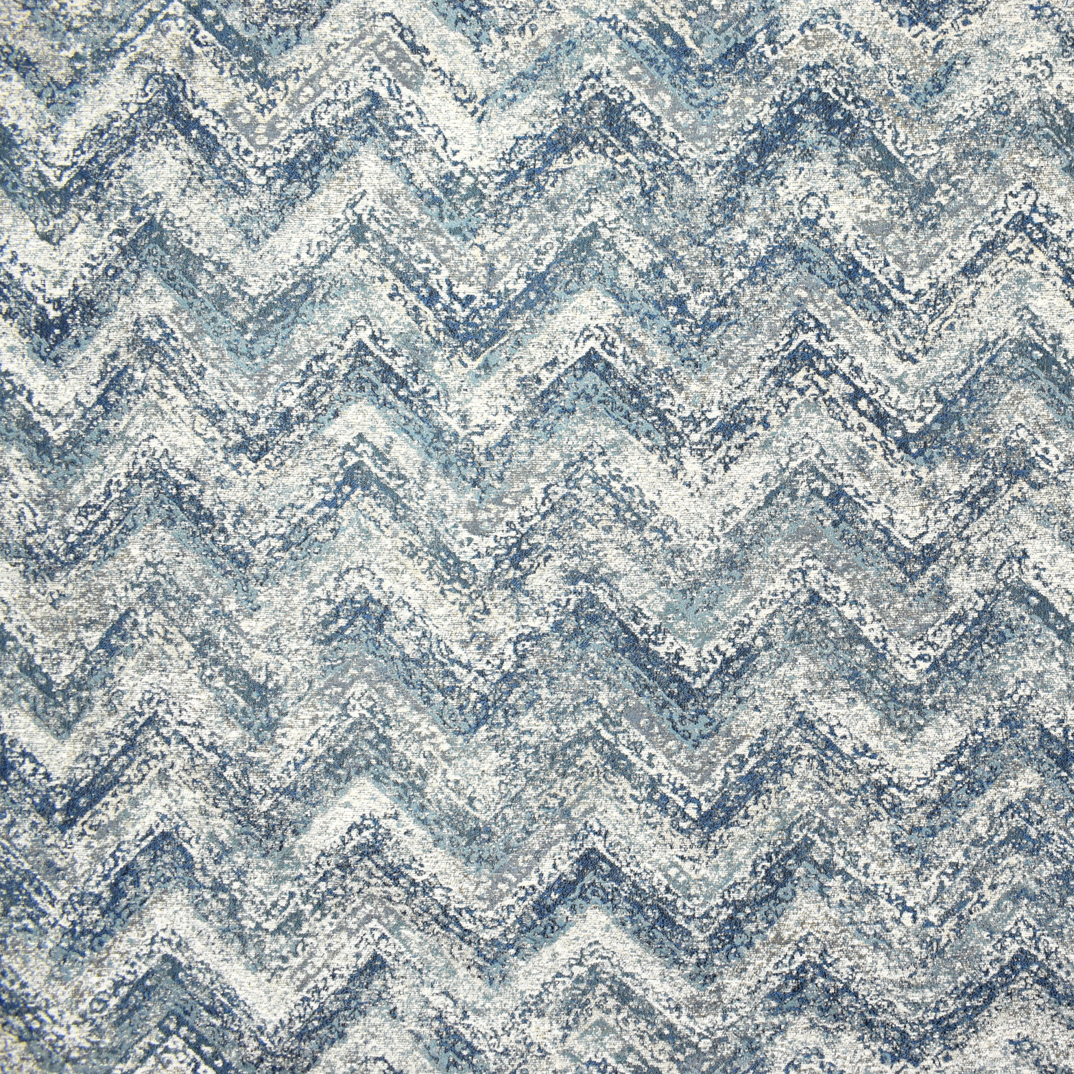 Blue upholstery fabric