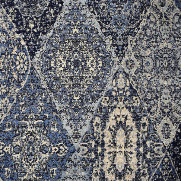 Greenhouse Fabrics F2308 Indigo upholstery fabric swatch for sample-first furniture planning
