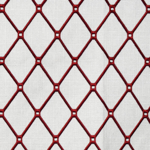 Greenhouse Fabrics F2320 Carmine upholstery fabric swatch for sample-first furniture planning