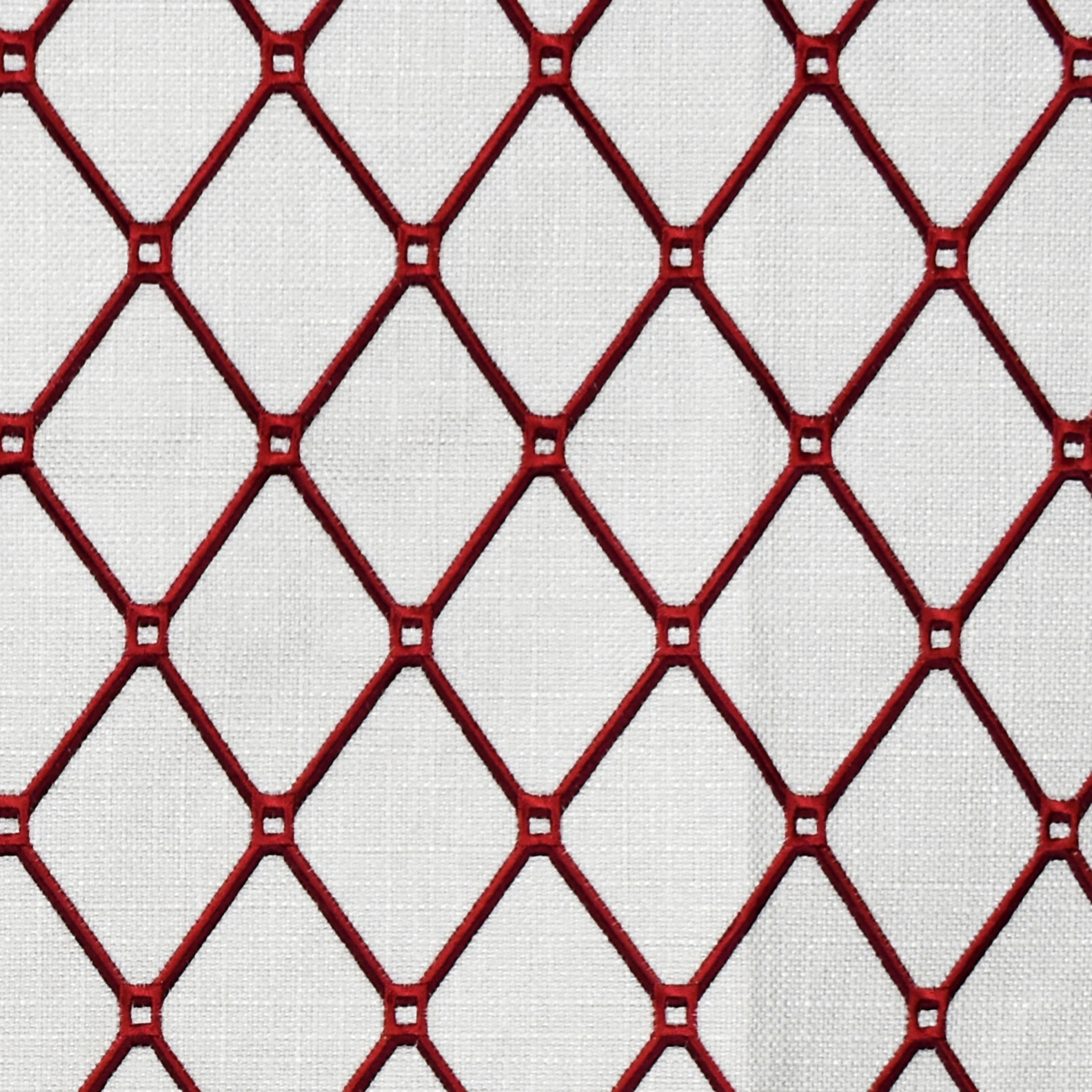 Red upholstery fabric