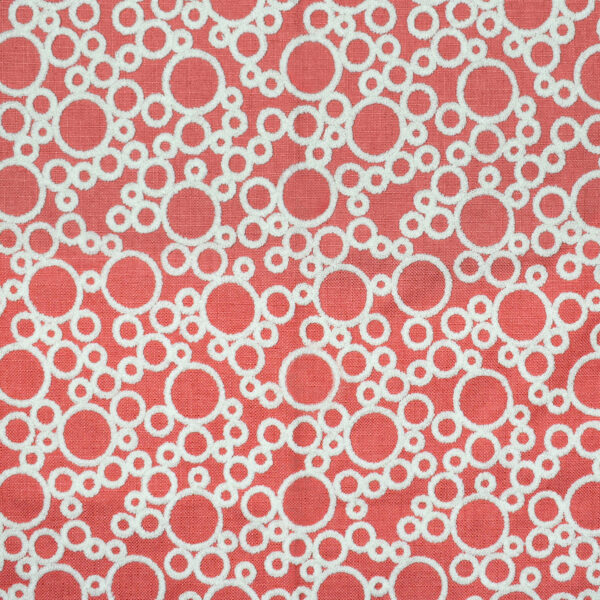 Greenhouse Fabrics F2338 Coral upholstery fabric swatch for sample-first furniture planning