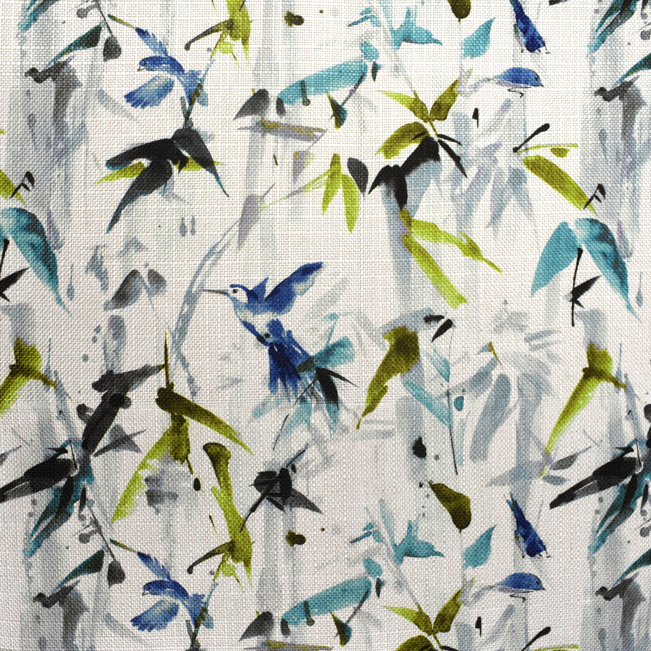 Teal upholstery fabric