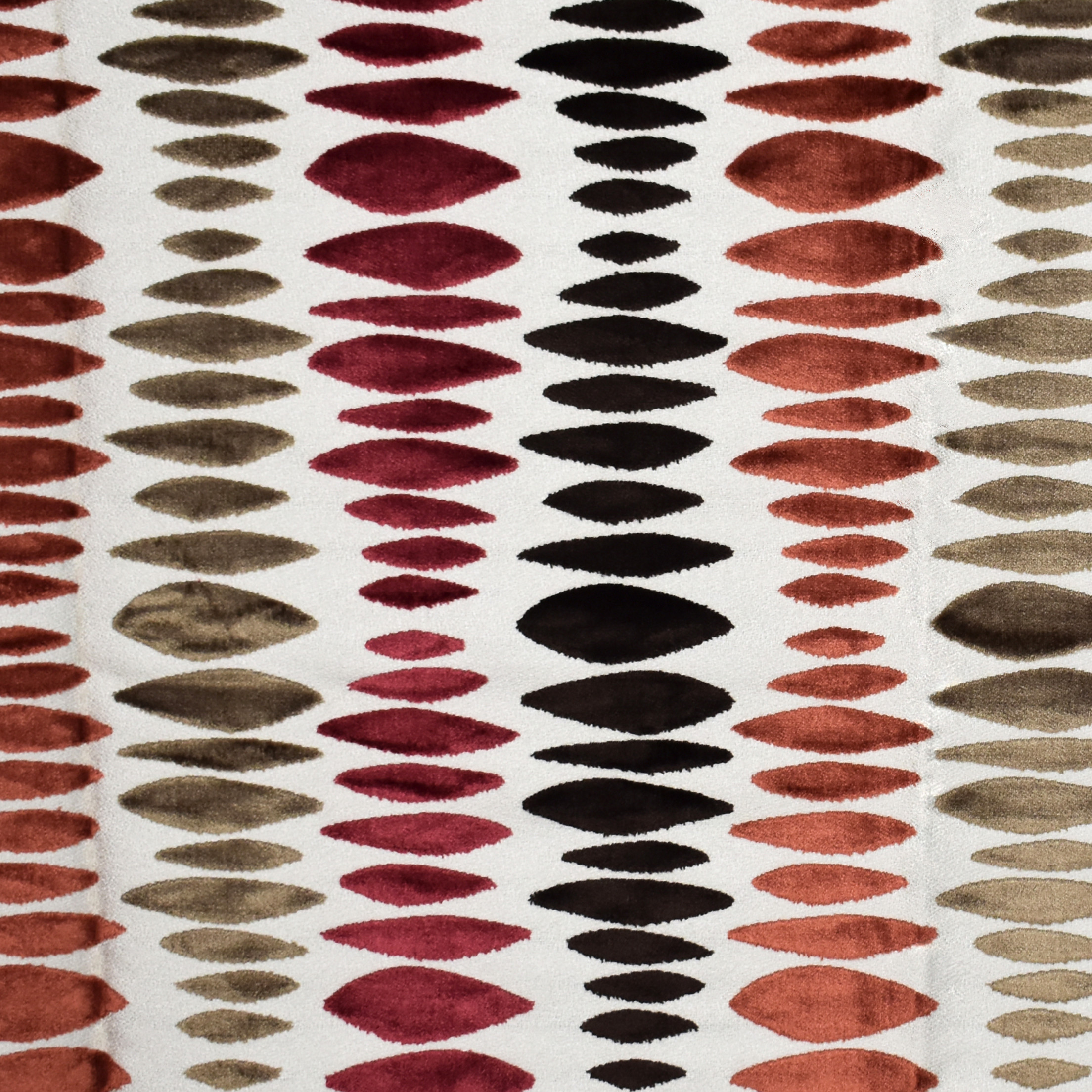Orange upholstery fabric