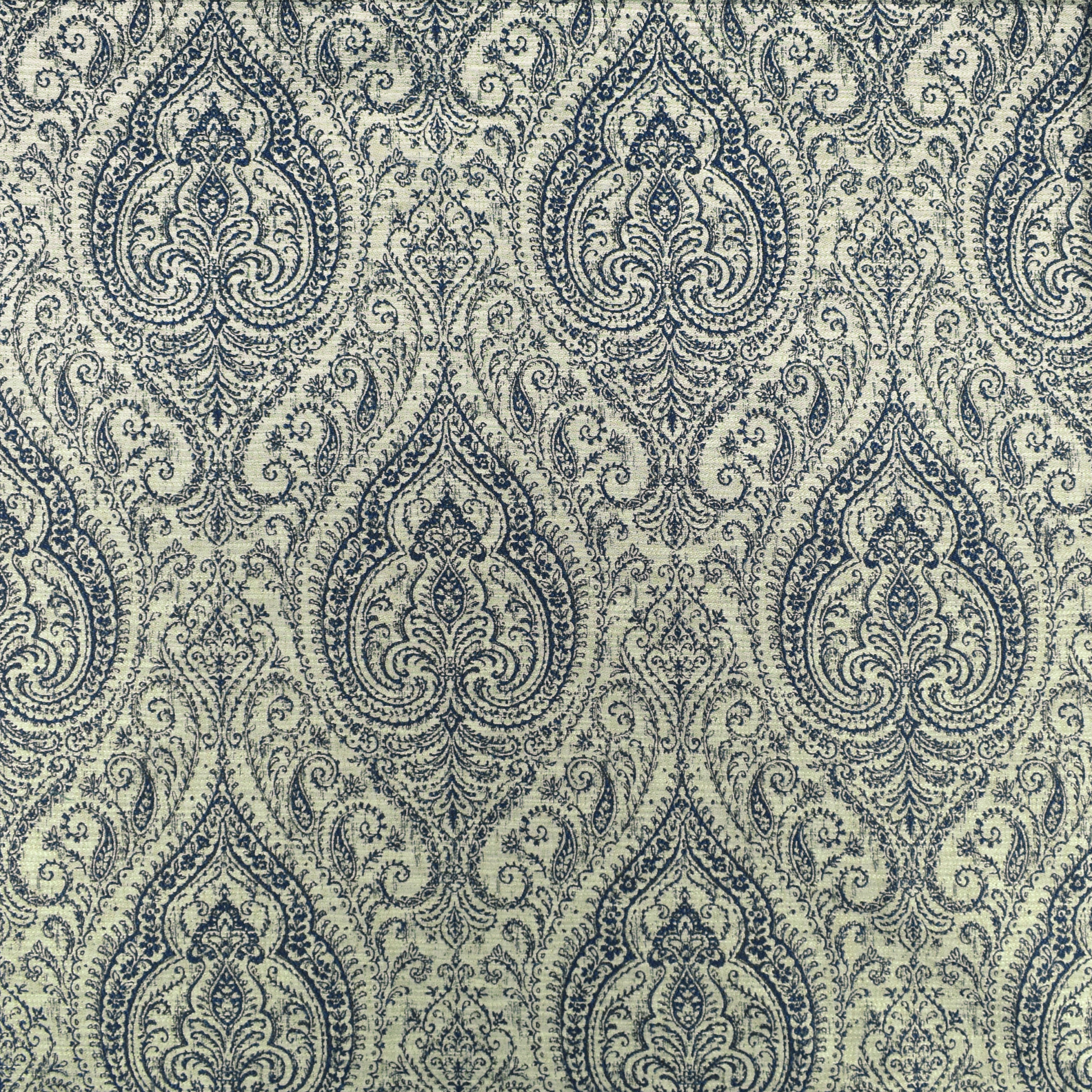 Blue upholstery fabric