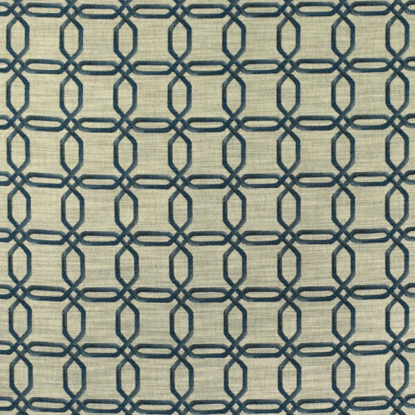 Greenhouse Fabrics F2431 Blue Jay upholstery fabric swatch for sample-first furniture planning