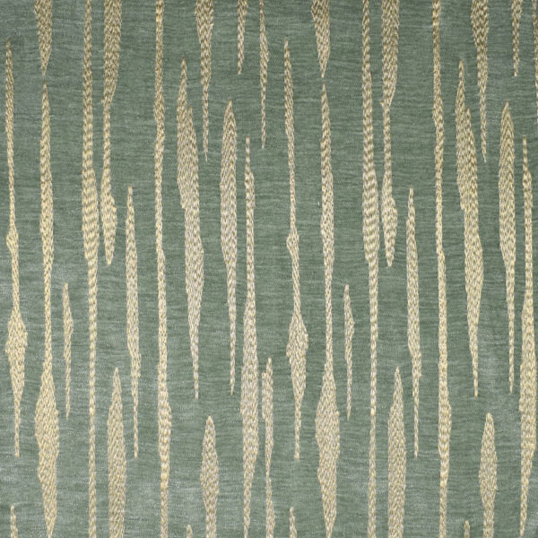Green upholstery fabric