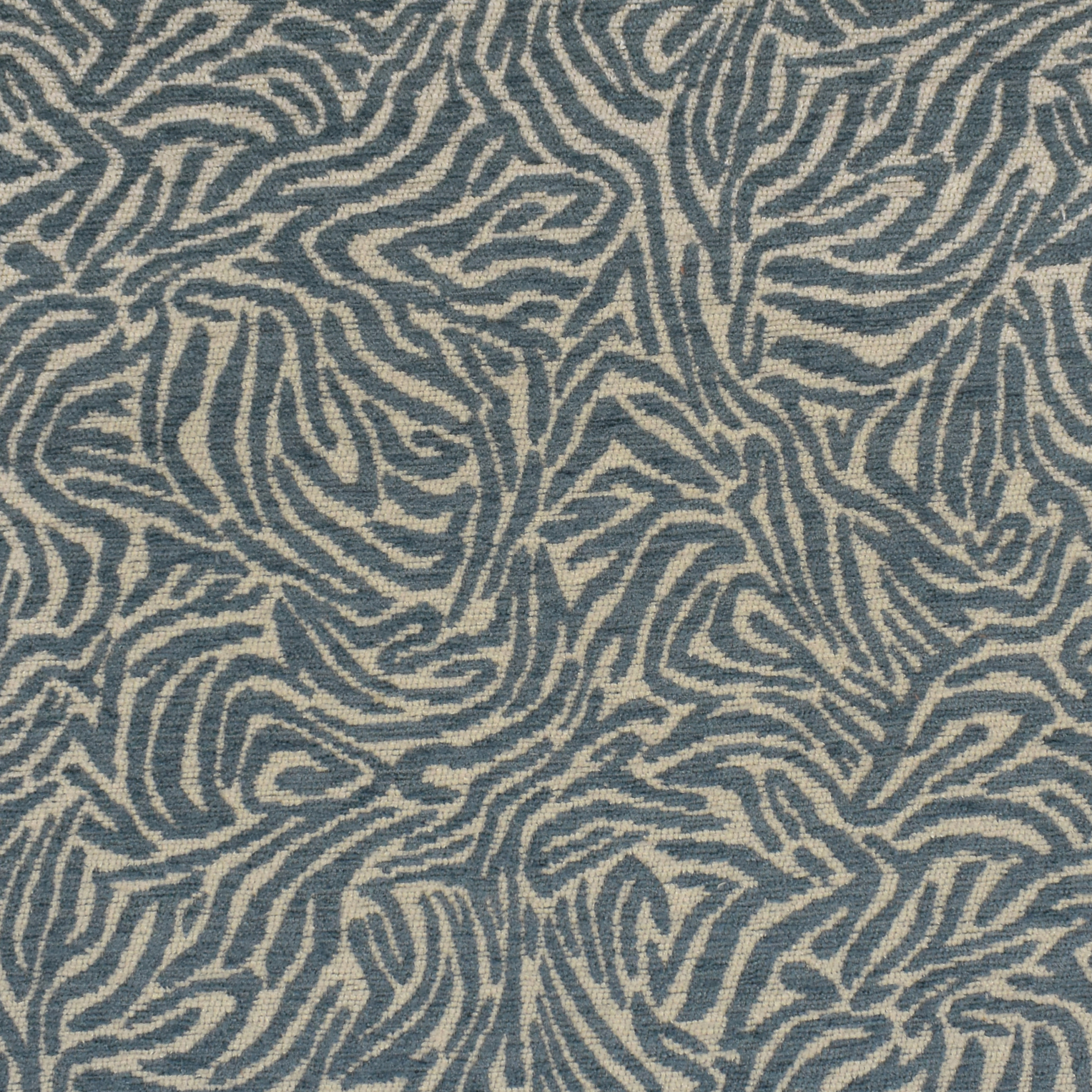 Blue upholstery fabric