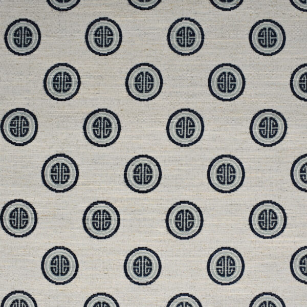 Greenhouse Fabrics F2737 Indigo upholstery fabric swatch for sample-first furniture planning