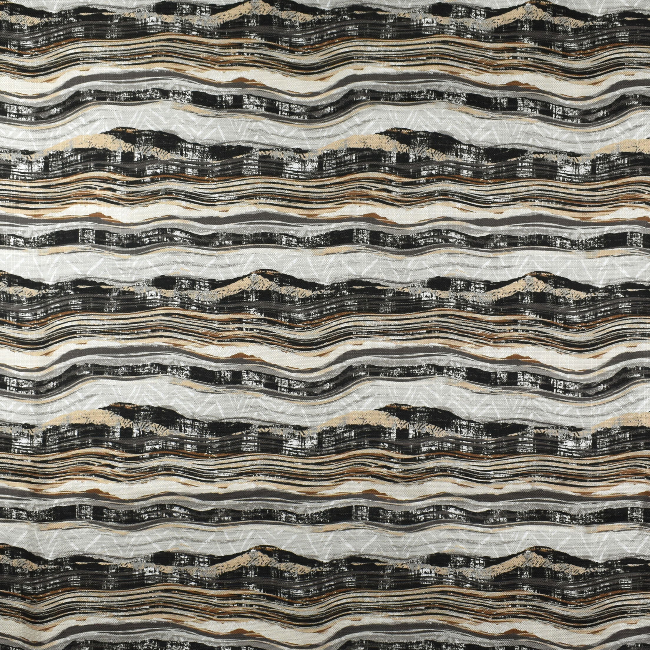 Black upholstery fabric