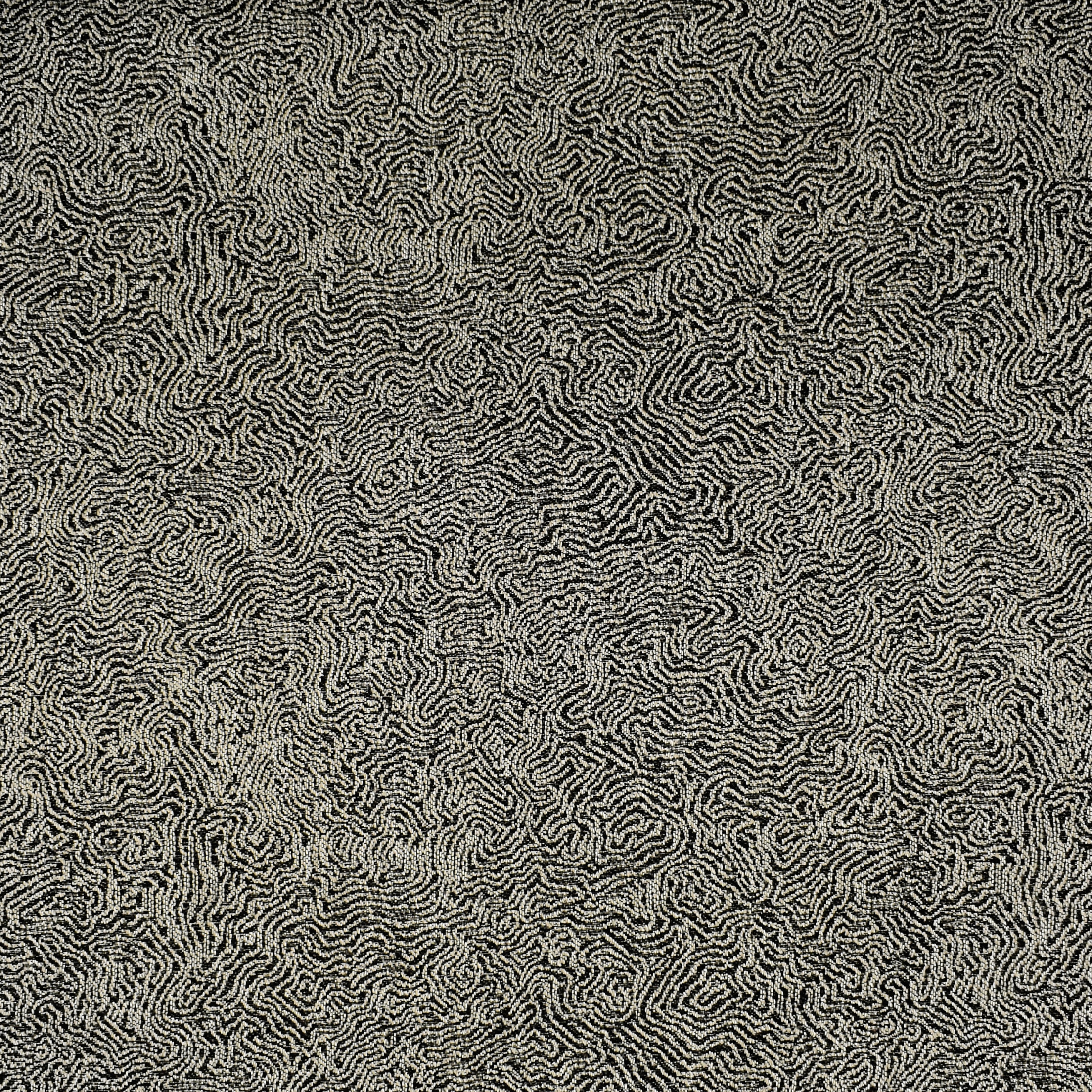 Black upholstery fabric