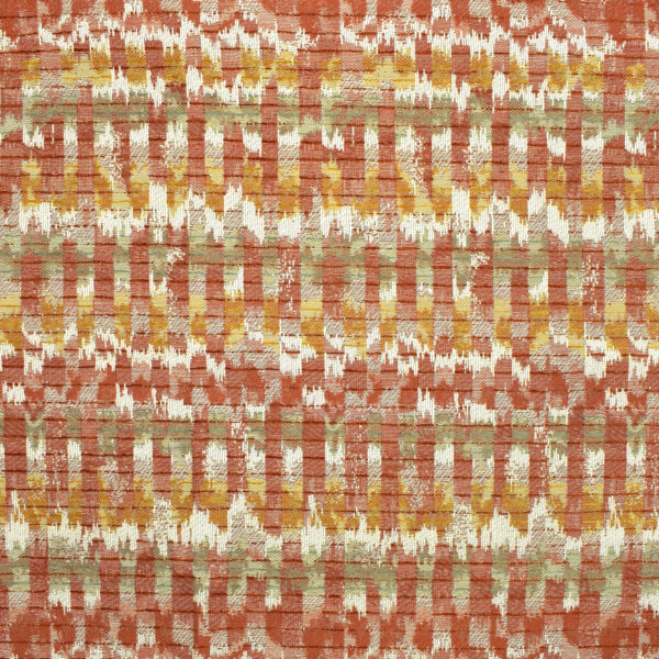 Red upholstery fabric