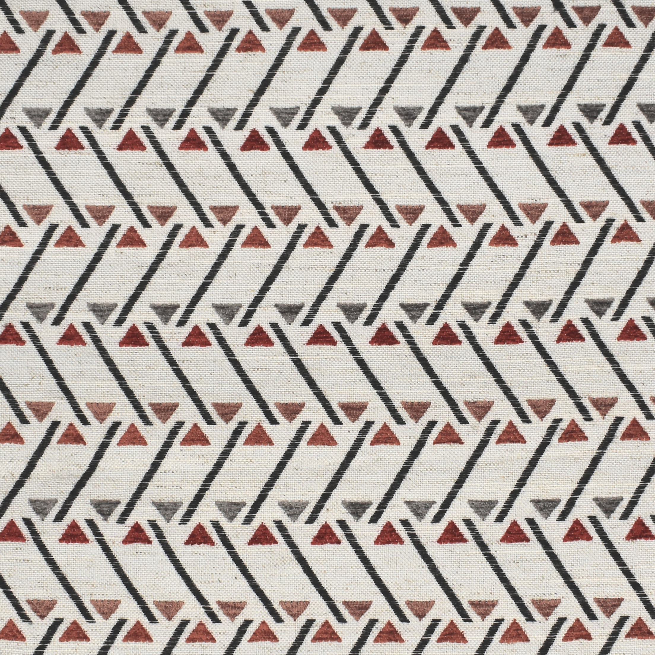 Orange upholstery fabric