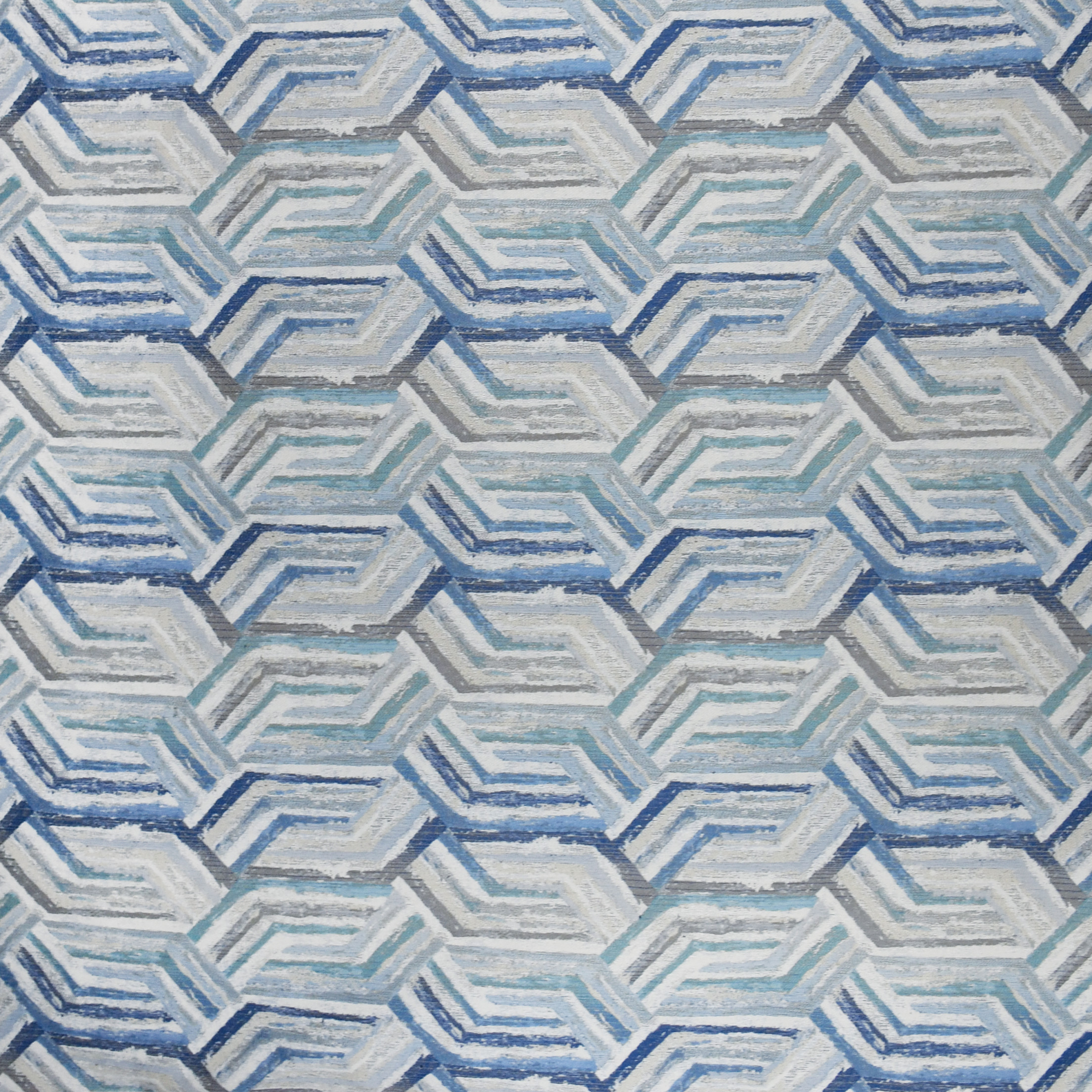 Blue upholstery fabric