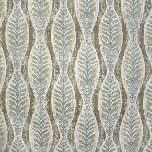 Green upholstery fabric