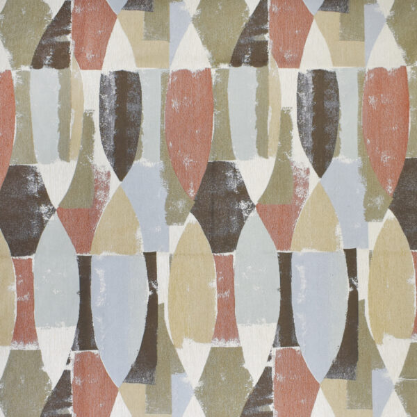 Green upholstery fabric