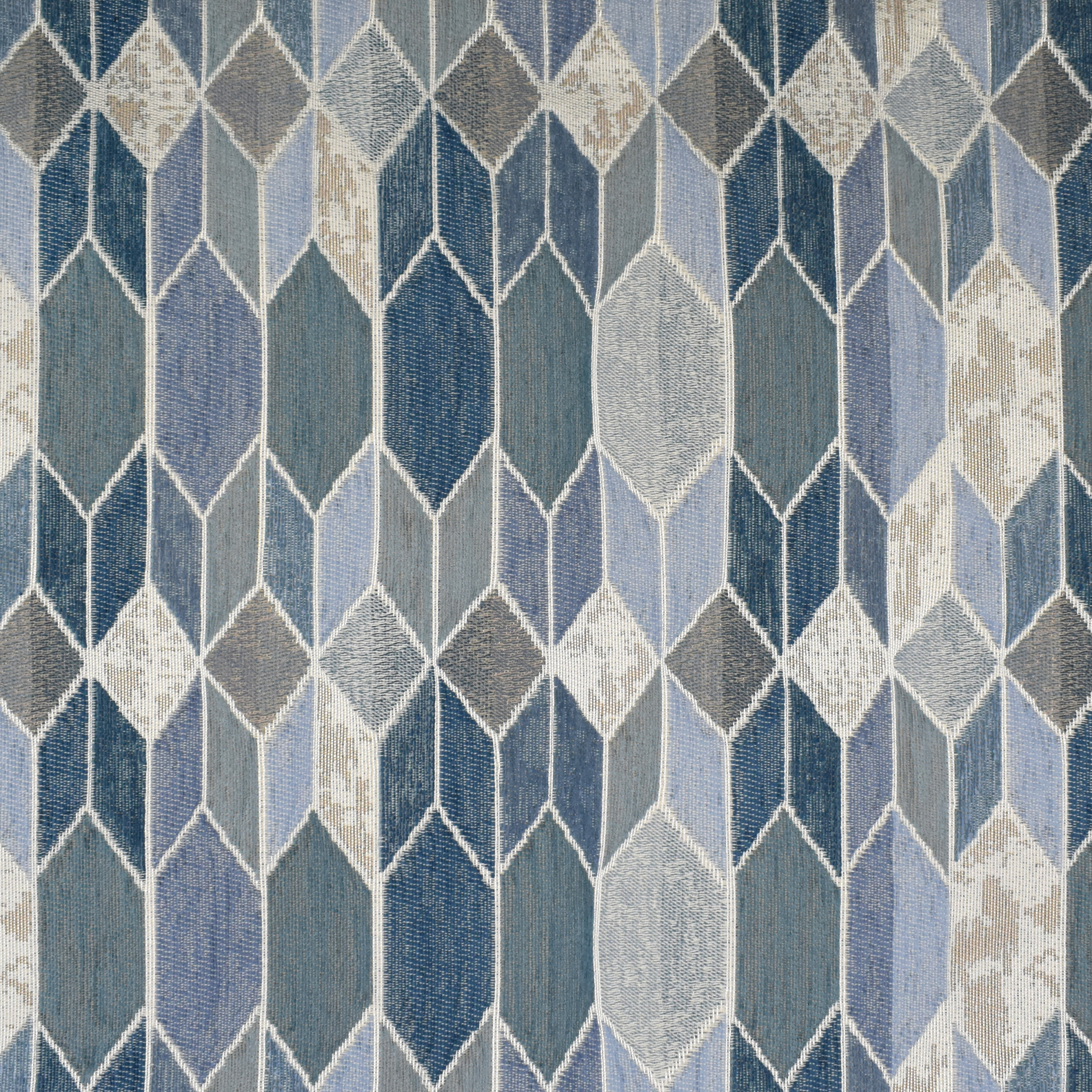 Blue upholstery fabric