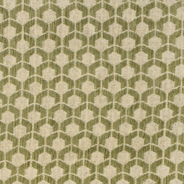 Green upholstery fabric