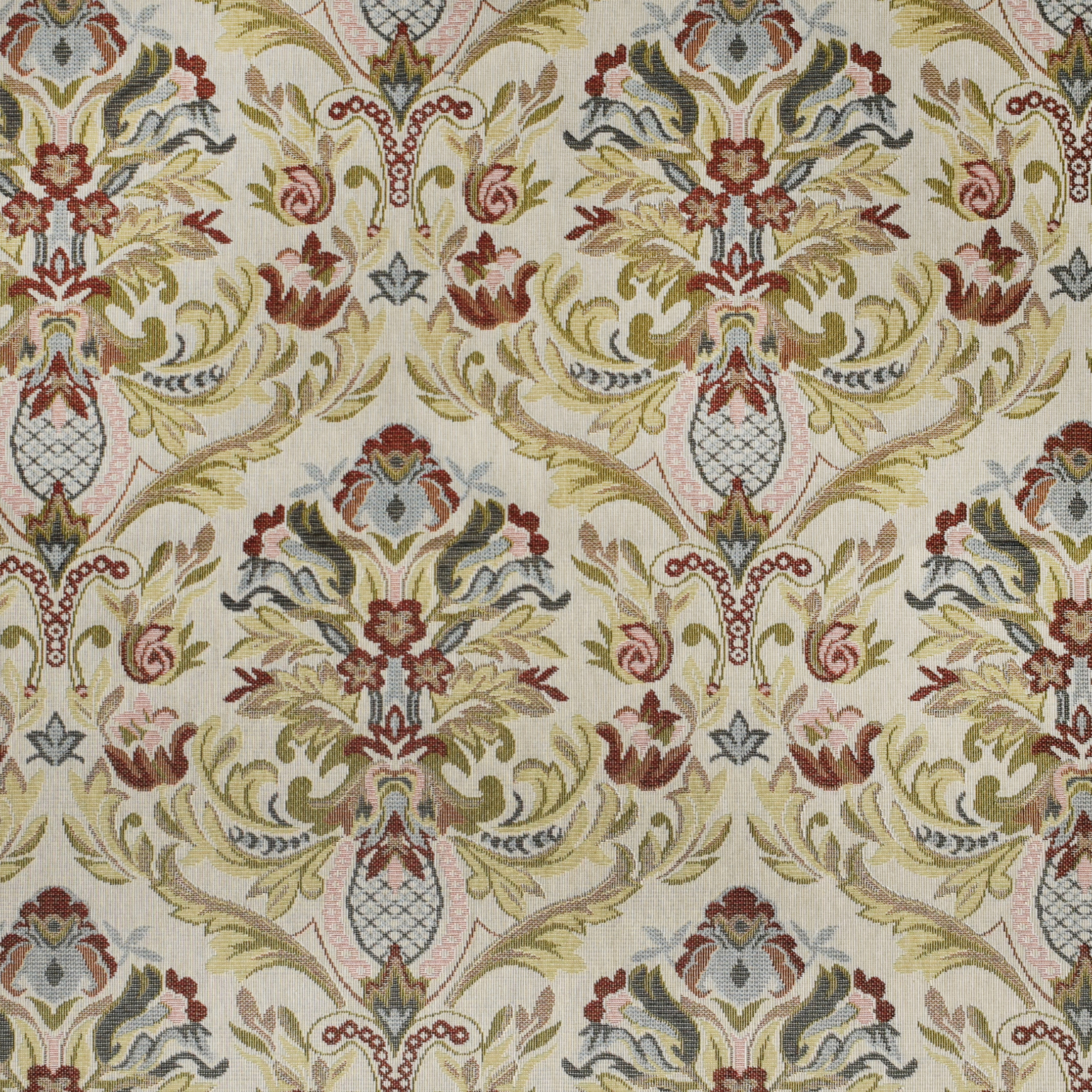 Red upholstery fabric