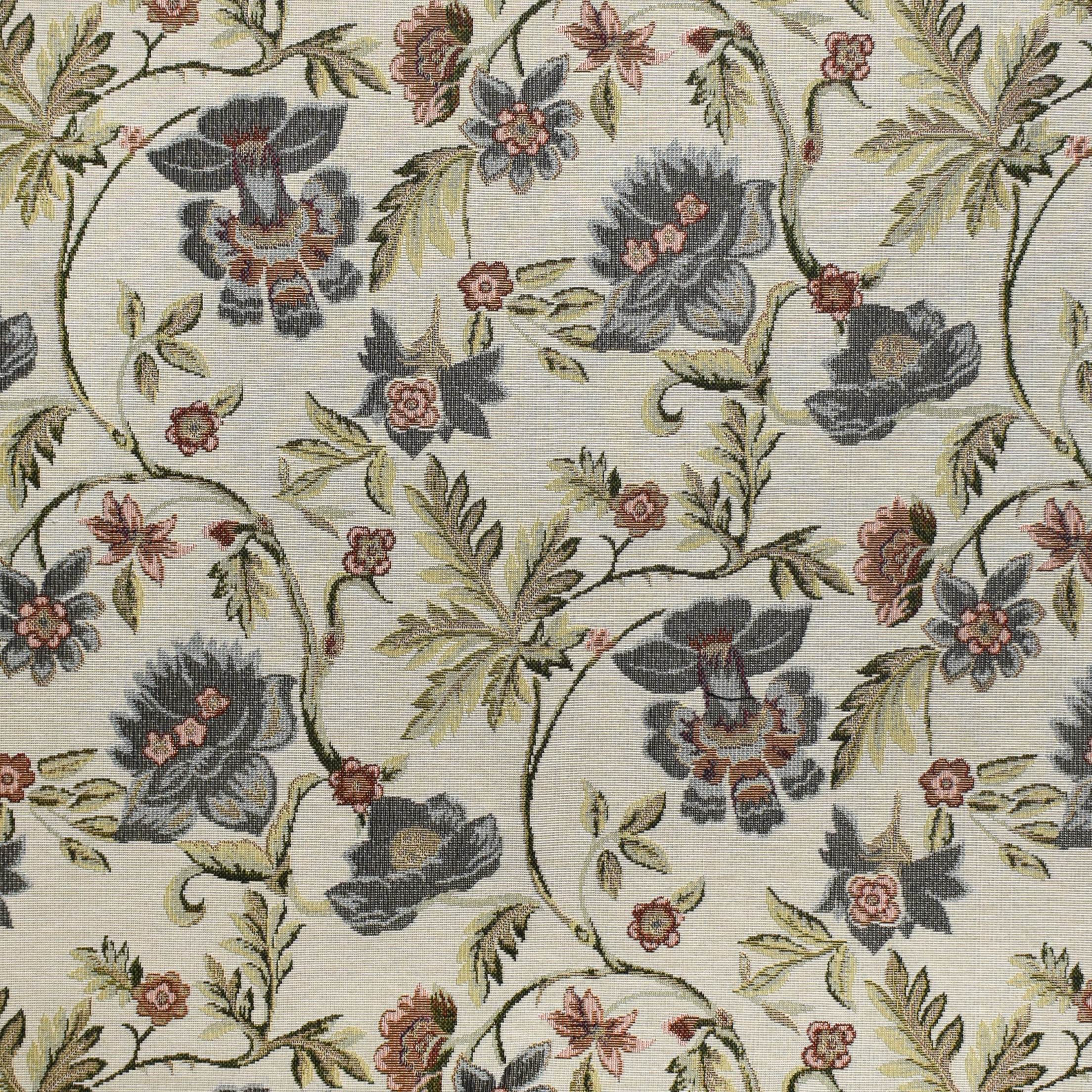 Red upholstery fabric